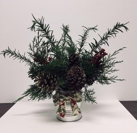 Holiday Pine Bouquet