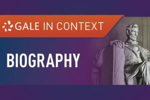 Gale in Context Biography logo