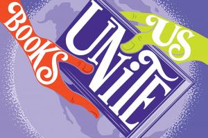 Books Unite Us logo for Banned Books Week