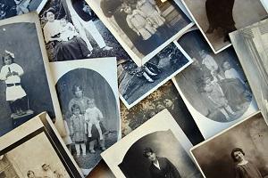 several old black and white photographs