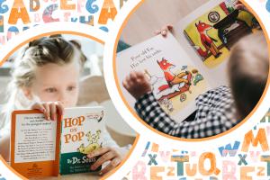 Children reading books