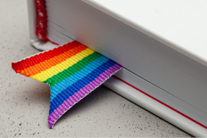 Rainbow bookmark