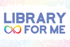 Library for Me logo with infinity symbol