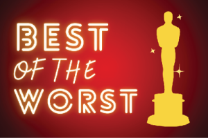 Best of the Worst text illustration of an award