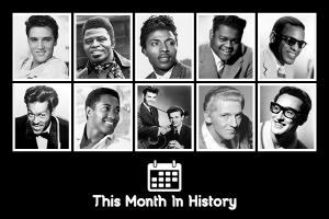 This month in history featured profile images