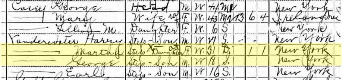 Family in 1910 Census
