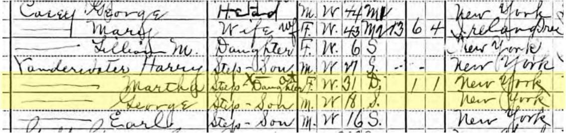 Family in 1910 Census
