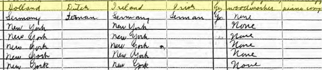 George's family in 1920 page 2 George's family in 1920 page 2