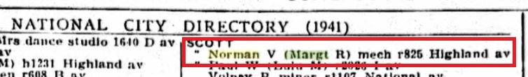 National City, California city directory for Norman Scott National City, California city directory for Norman Scott