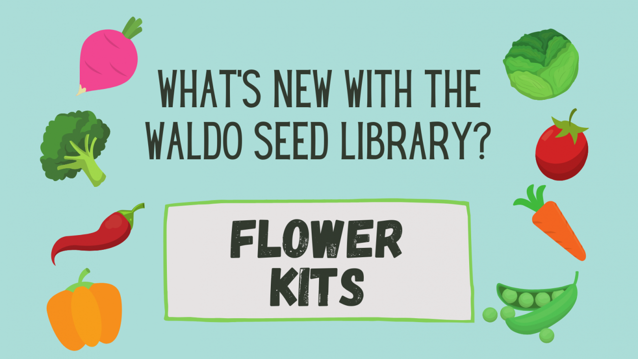 Flower kits! What's new at Waldo? Flower kits!