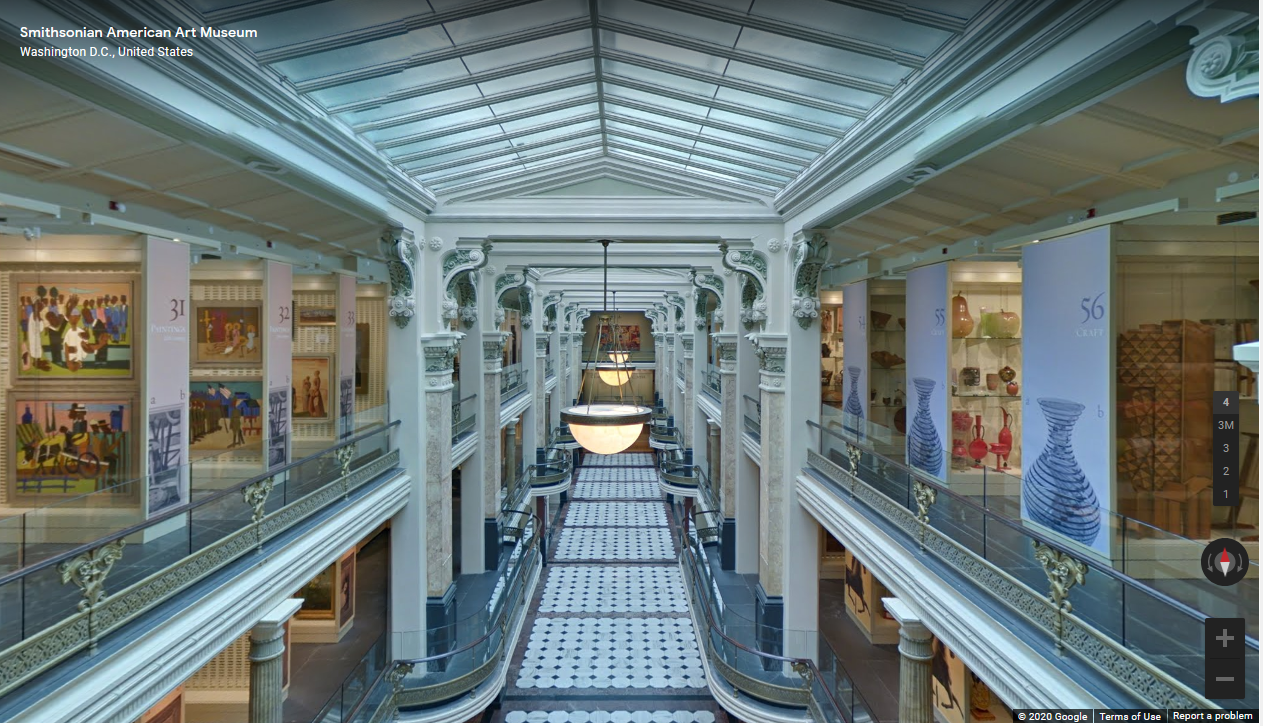 view of the Luce Foundation Center for American Art room