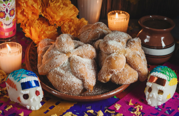 Photo of Sugar Skulls and Pan De Muertos