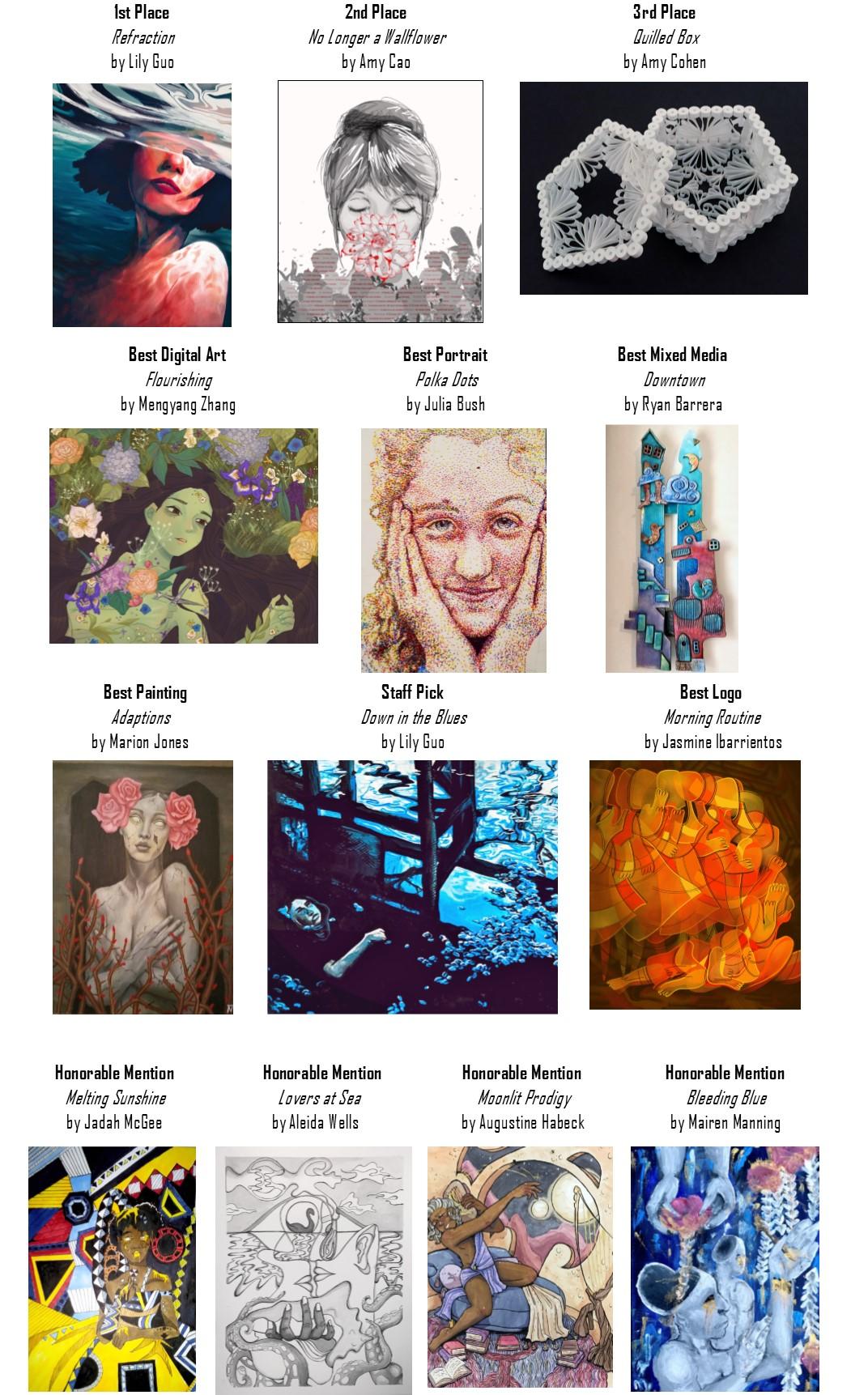 Art Show winners