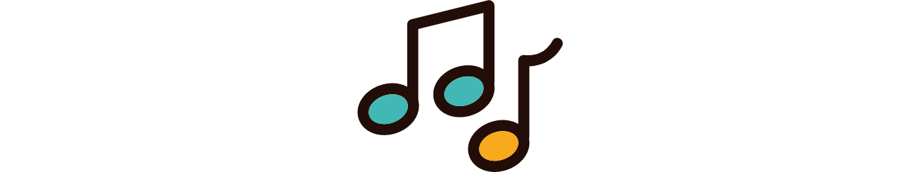 Music banner art