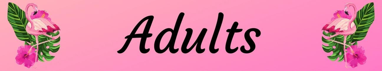 Adult book banner