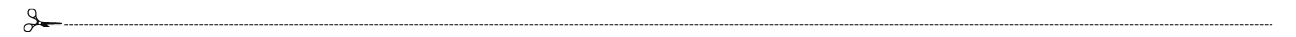 Divider image: scissor icon aimed at a dashed line; meant to mimic a craft cut guide.