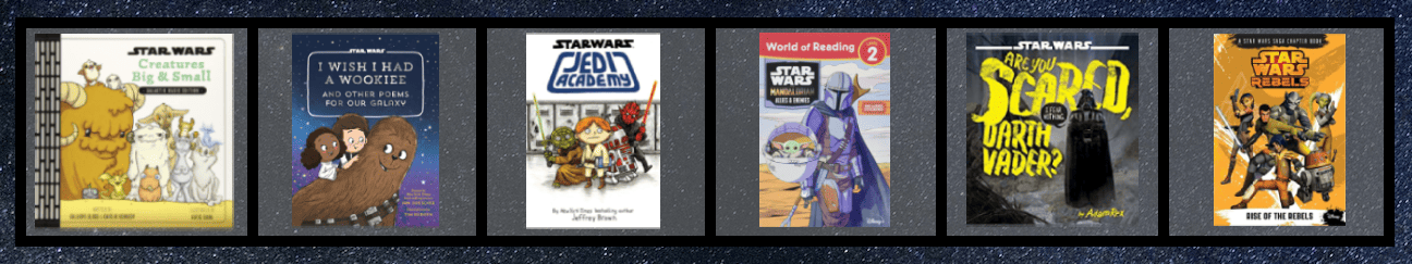 Star Wars children's book covers