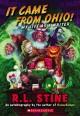 cover image of the book "It Came From Ohio! My Life As A Writer" by R.L. Stine, depicting many of his monstrous characters