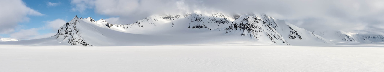 snowy mountains