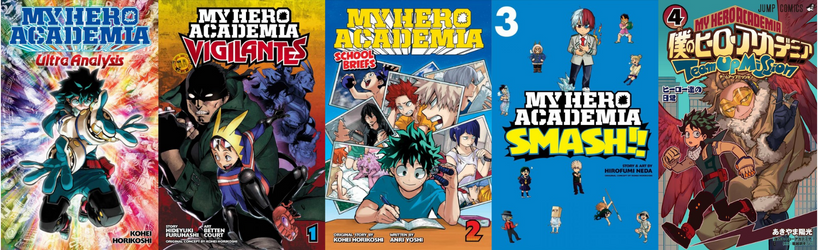 My Hero Academia: Explore the superhero anime and manga saga in order with  our easy guide!