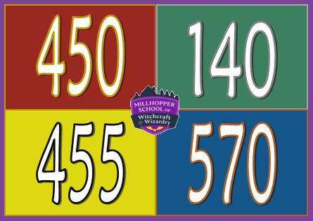 House Points 450, 140, 455, 570