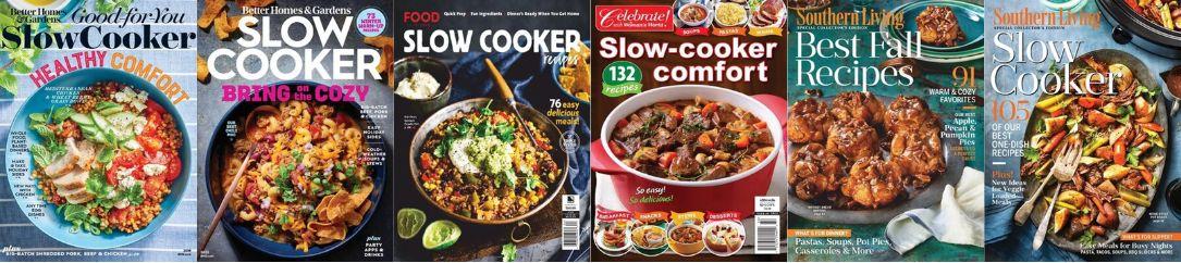 Slow Cooker Magazine Covers on Libby