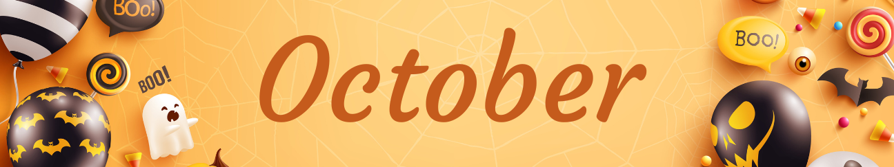 October banner