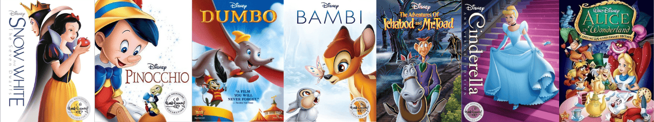 Disney movies on dvd