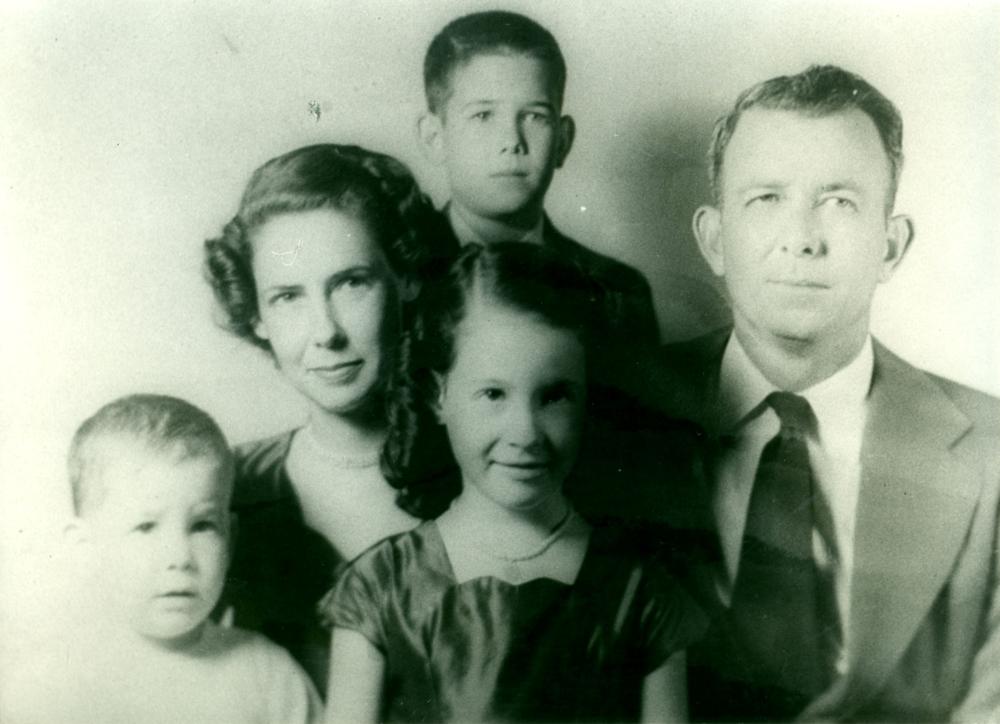 Hickox family, 2 adults and 3 children