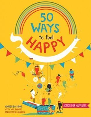 book cover 50 Ways to Feel Happy