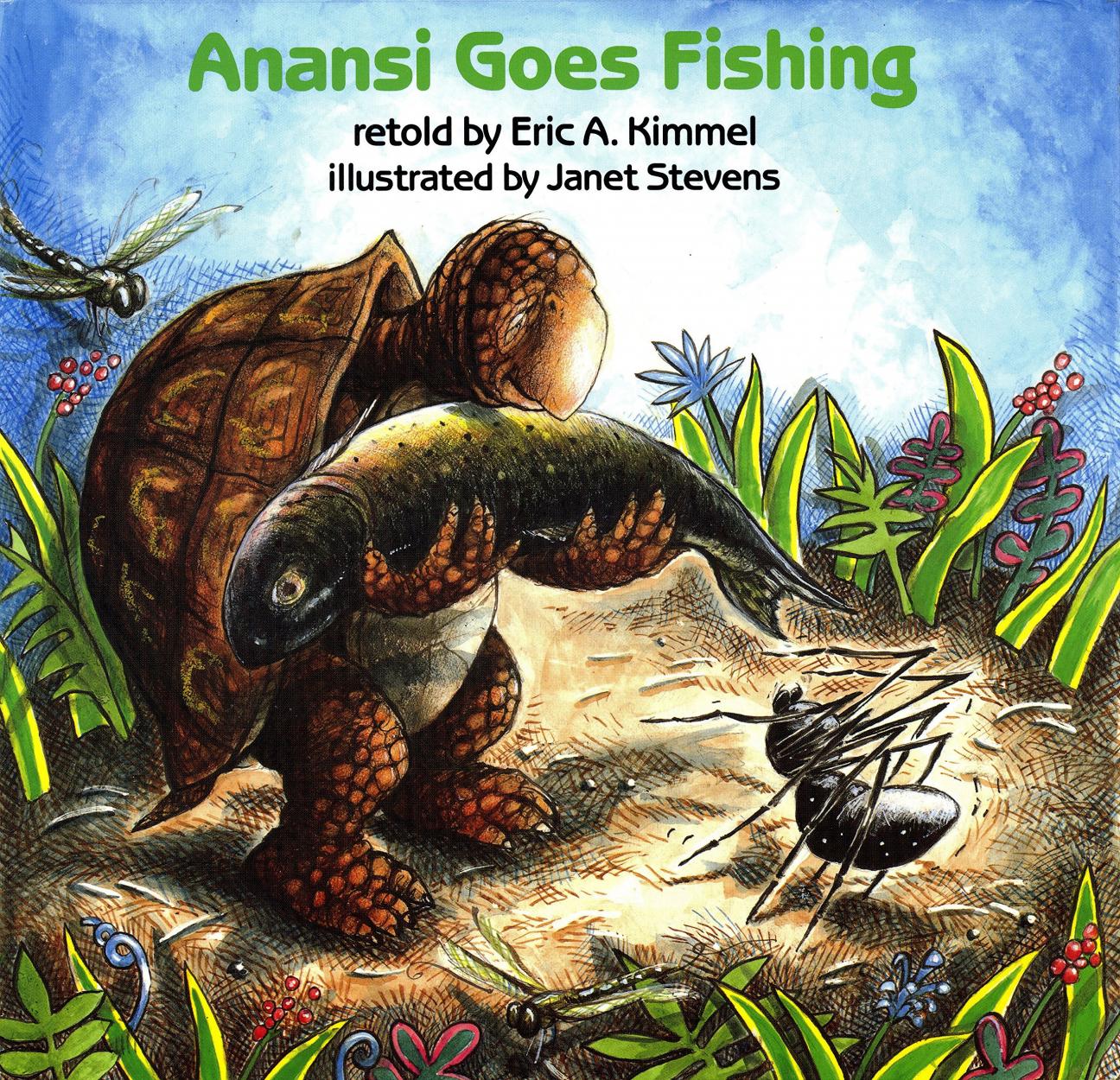 Anansi Goes Fishing cover