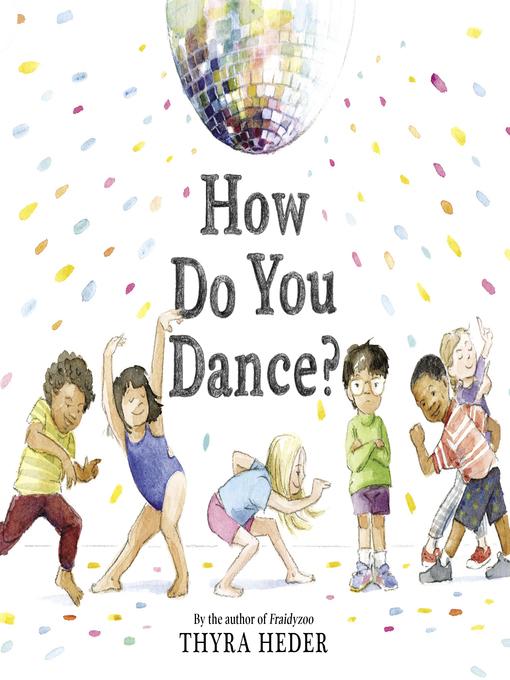 Illustration of children dancing on the cover of the book "How Do You Dance?"