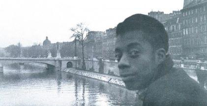 A young James Baldwin in Paris