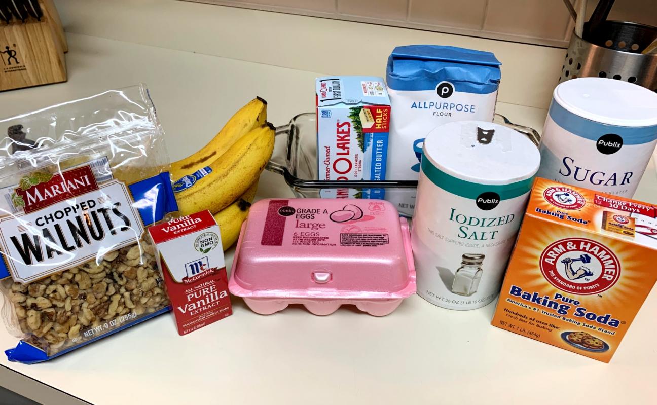 Banana bread ingredients Banana bread ingredients