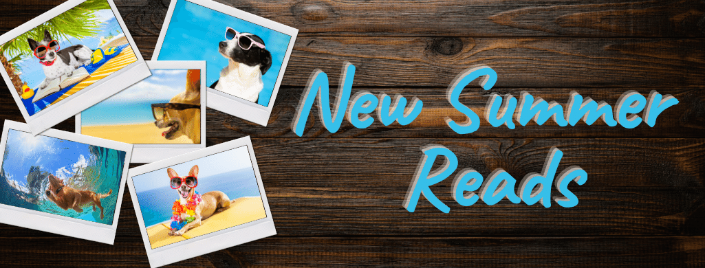 Blog header that reads "New Summer Reads"