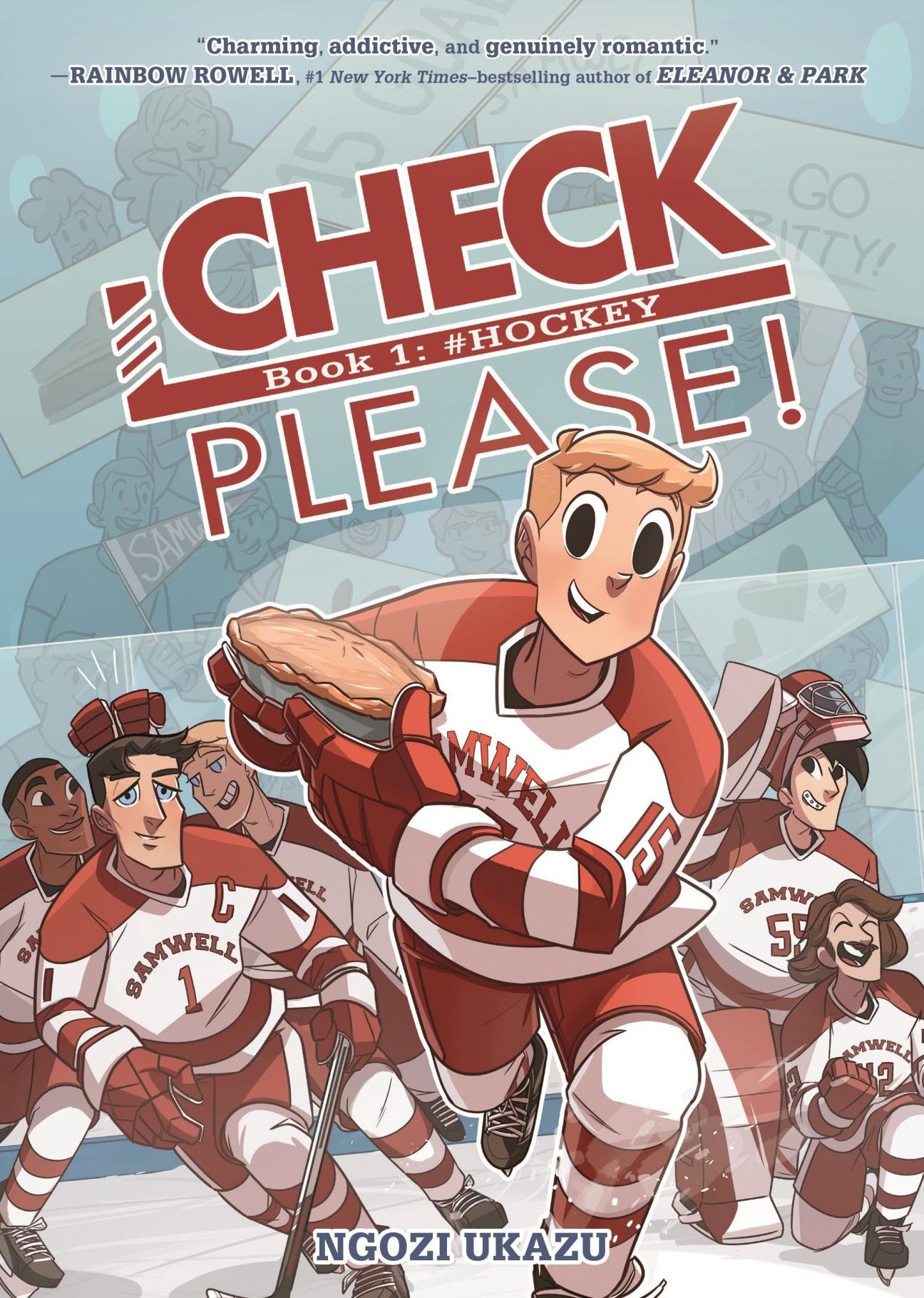 The cover of Check Please volume 1.