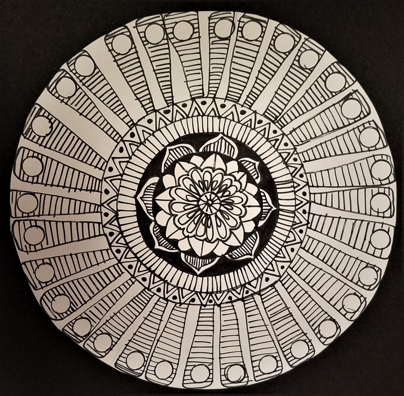 Flower Center Mandala