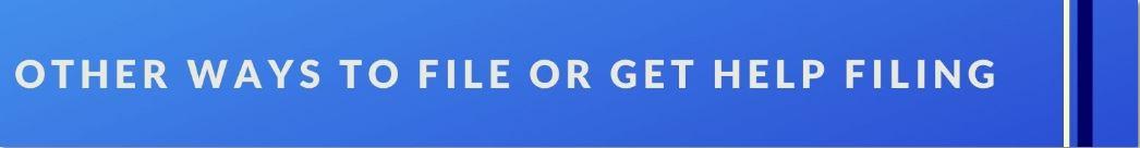 Help to file taxes Help to file taxes