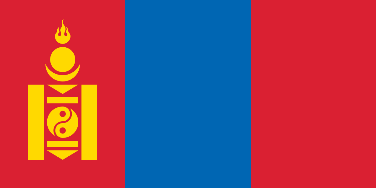 Mongolia Flag of Mongolia
