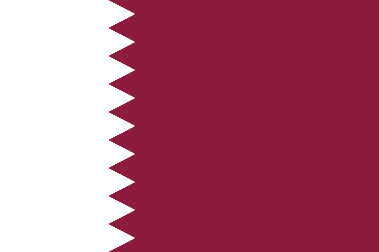 Qatar Flag of Qatar