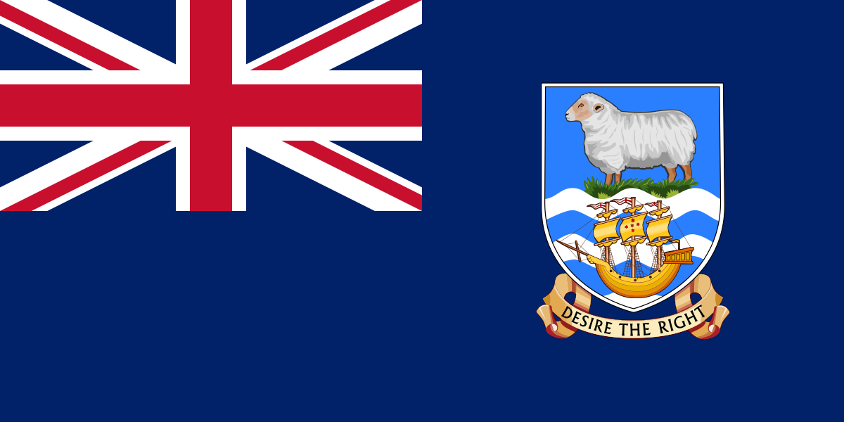 Flag of the Falkland Islands 