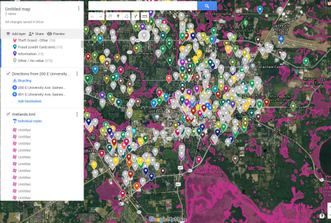 My Maps wetlands My Maps wetlands