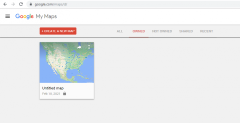 My Maps home