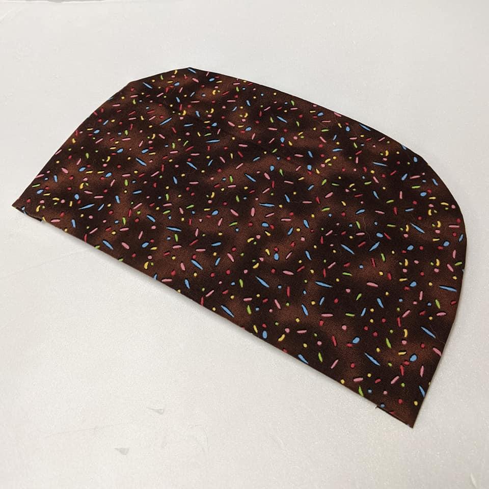 picture of making an ita bag: the foam board covered in fabric