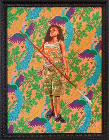 Kehinde Wiley - Portrait of Lay Pouleyy