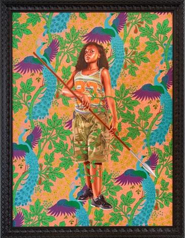 Kehinde Wiley - Portrait of Lay Pouleyy Kehinde Wiley - Portrait of Lay Pouleyy