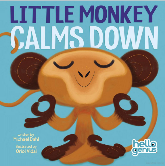 book cover Little Monkey Calms Down