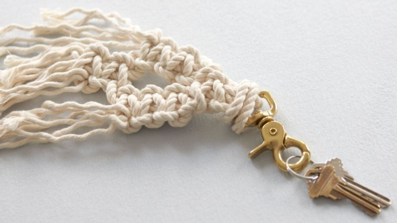Macrame Keychain Macrame Keychain