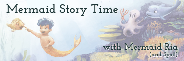 Mermaid Storytime Head with Can I Give You A Squish
