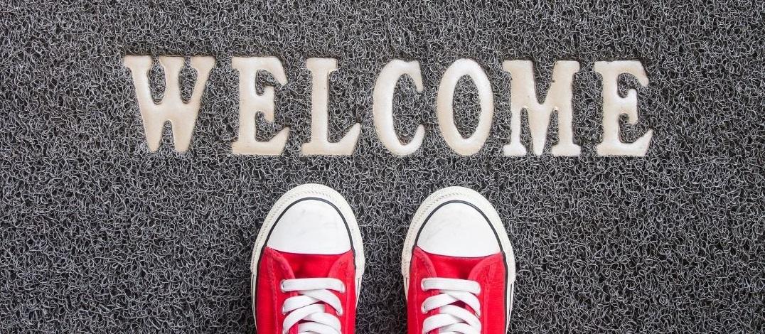 phot of welcome mat photo of welcome mat